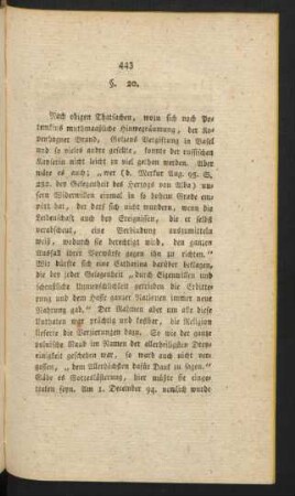 § 20. Catharina's Thaten ...