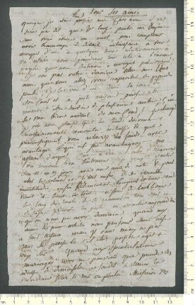 Brief von Madeleine de Chamisso an Charles de Chamisso und Hippolyte de Chamisso