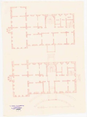 Villa: Grundriss Erdgeschoss, Obergeschoss
