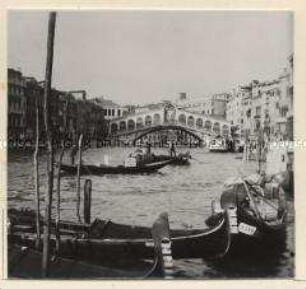 Venedig, Blick auf die Rialto-Brücke