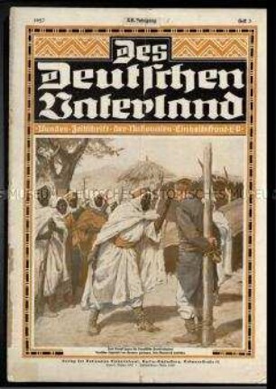 Zeitschrift der Nationalen Einheitsfront, 2. Jg. (1927), Heft 3