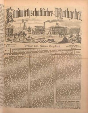 22: Beilage vom Montag, 20. Oktober 1902