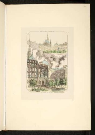 Avant et après l'incendie 1871