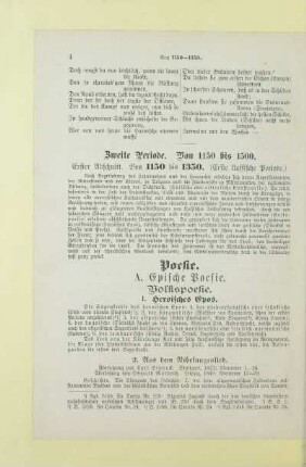 Zweite Periode. Von 1150 bis 1500