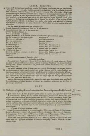 CLIV. Widonis Archiepiscopi Remensis charta de altari Germereii pro coenobio Mosomensi.