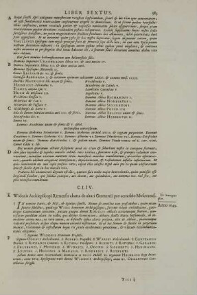 CLIV. Widonis Archiepiscopi Remensis charta de altari Germereii pro coenobio Mosomensi.