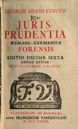Iurisprudentia Romano-Germanica forensis