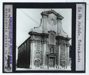 Mechelen, Peter- und Paulskirche (Jesuitenkirche) : Fassadenansicht