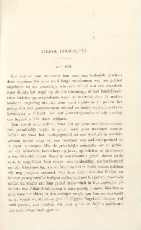 Vierde hoofdstuk. Atjeh