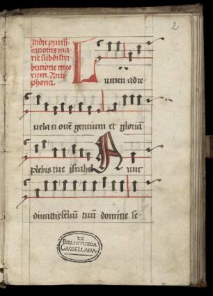 [Prozessionale:] Purification bis Assumptio B.M.V.