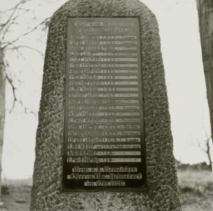 Denkmal für die Gefallenen des 1. Weltkrieges