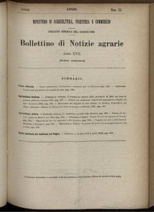 Aprile. Num. 25.