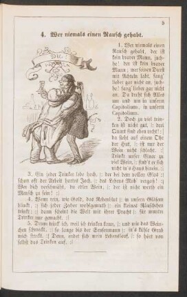 Wer niemals einen Rausch gehabt.