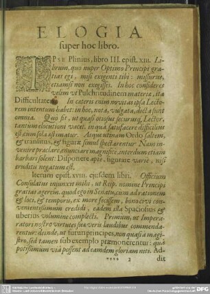 Elogia super hoc libro