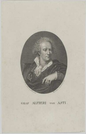 Bildnis des Vittorio Alfieri