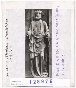 Wien, Stephansdom: Apostelchor, Heiliger Petrus
