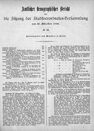 No. 32, 26. Oktober 1893