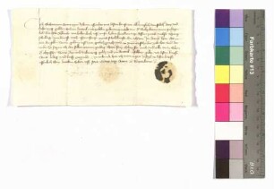 Eberhard von Gemmingen: Quittung.