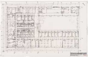 Chemische Institute der Universität Köln: Physikalische Chemie Grundriss UG, 1:100