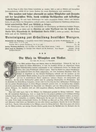 18: Die Pfalz in Wimpfen am Neckar