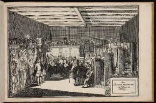 Das Theatrum Anatomicum im Collegio zu Altdorf. - Universität Altdorf, Theatrum anatomicum
