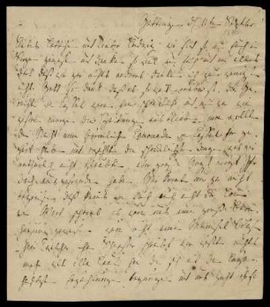 Brief von Dorothea Grimm an Charlotte Amalie Grimm und Ludwig Hassenpflug