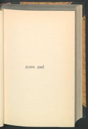 Justo José