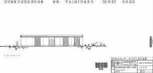 Vaihingen (Enz): Bf Vaihingen (Enz) Nord - Ansicht Nordseite Nebengeb.