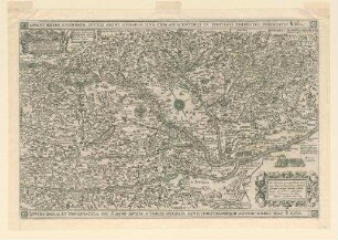 Nova et recens emendata totius regni Ungariae una cum adiacentibus ... regionibus delineatio