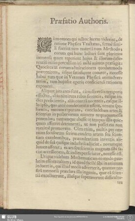 Praefatio Authoris