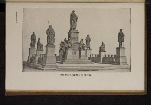 Das Luther-Denkmal in Worms.