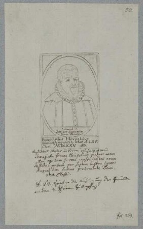 Bildnis des Bernhardvs Hevpoldvs