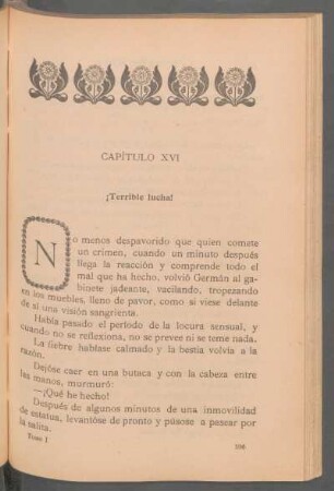 Capítulo XVI - ¡Terrible lucha!