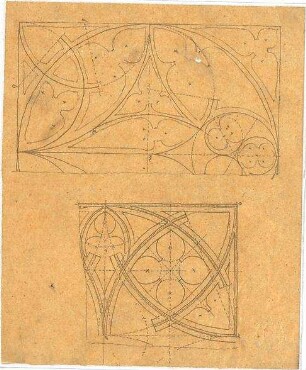 Zocher, Ernst; Architekturstudien - Ornamente (Details)
