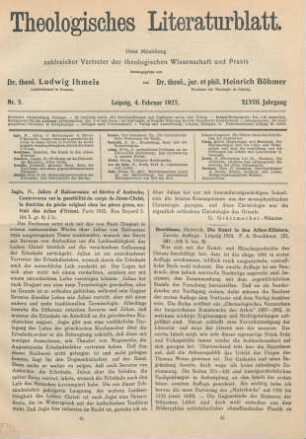 41-42 [Rezension] Iugie, M., Julien d'Halicarnasse et Sévère d'Antioche, Controverse sur la passibilité du corps de Jésus-Christ, la doctrine du péche originel chez les pères grecs, extrait des échos d'Orient