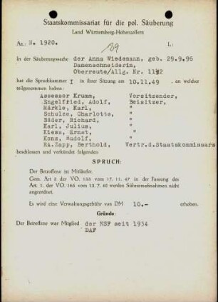 Wiedemann, Anna