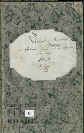Kirchenbuchduplikate der evangelischen Gemeinde Blasheim, Kreis Lübbecke (GHT 1823) (Gemeinde: Evangelische Gemeinde Blasheim, Kreis Lübbecke)