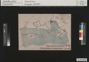 Braunkohlenvorkommen bei Oßling - Weißig, Straßgräbchen und Skaska