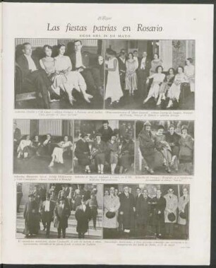 Las fiestas patrias en Rosario