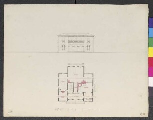 Erster Entwurf eines Landhauses für "Mons. Martin Holterman" (Jonsered)
