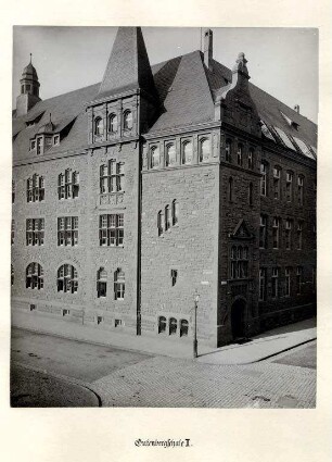 Strieder, Wilhelm. Schulhaus Goethestraße (Gutenbergschule II)