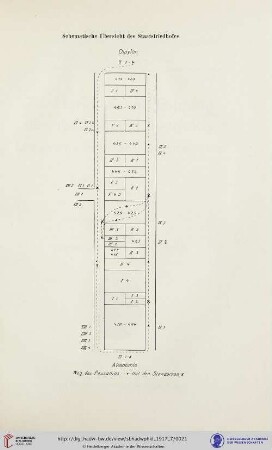 Schematische Übersicht des Staatsfriedhofes