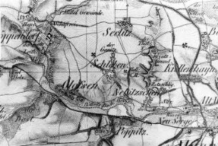 Sornzig-Ablaß-Schleben. Oberreit, Sect. Oschatz, 1839/40