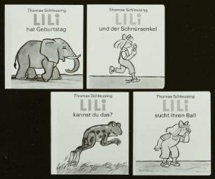 Buchgestaltung und -illustrationen: Serie 'Lili'