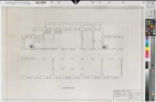 Hamm, Amtsgericht, Kellergeschoss, Grundriss