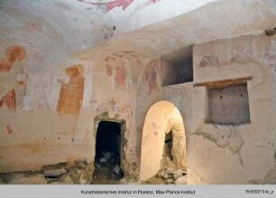 Ausmalung mit Thronendem Christus und Heiligen Kriegern