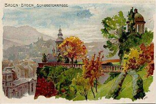Baden-Baden: Schloßterrasse