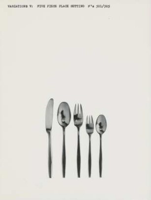 Essbesteck "Variations V" von Jens H. Quistgaard