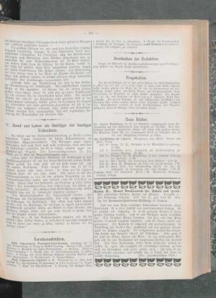 Beruf und Leben als Ankläger der heutigen Volksschule