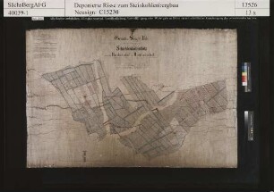 Oberhohndorf, Steinkohlenwerk, Baue auf dem Schichtenkohlenflöz (mit Nachbringungen)